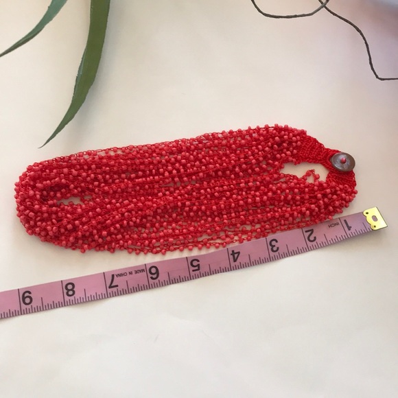 Multi Strand Beaded Necklace - Picture 7 of 7